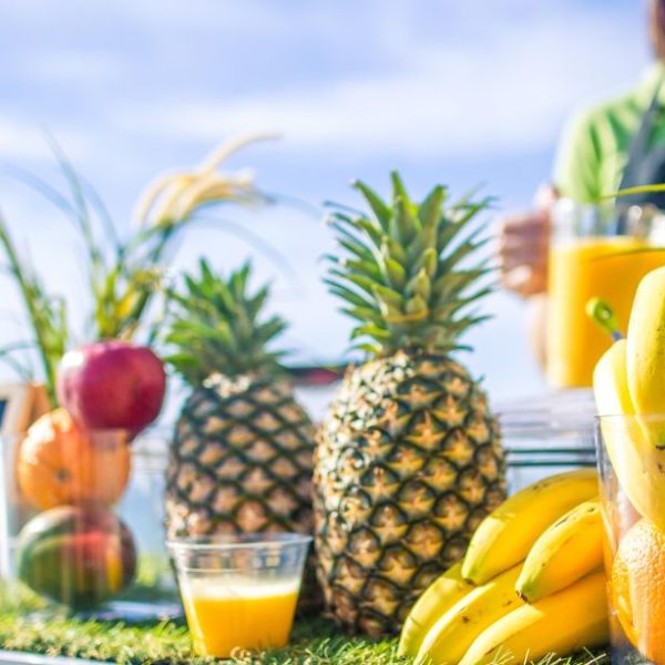 Bar à jus de fruits frais en entreprise