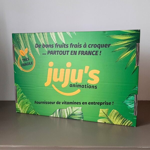 Livraison Box de fruits bureau juju's animations