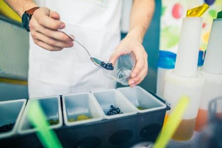 animation bubble tea entreprise