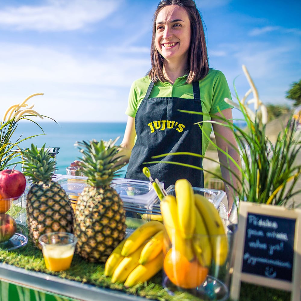 stand jus de fruits juju's animations