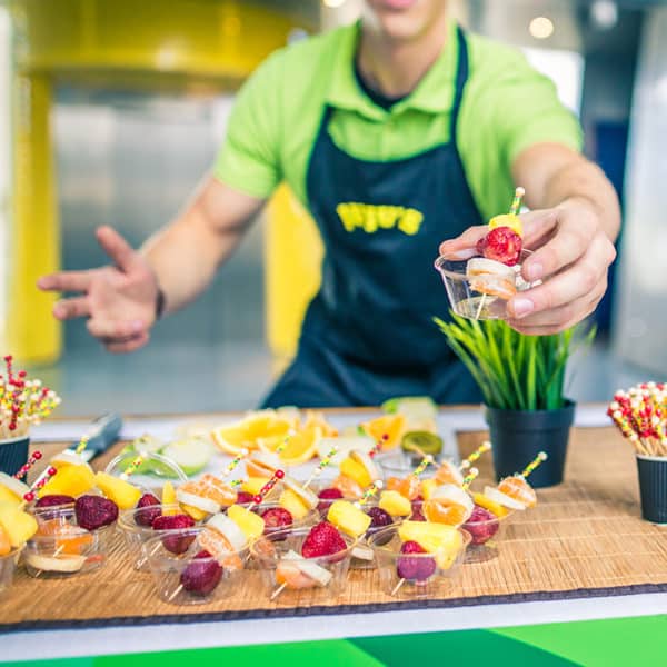 stand petit déjeuner