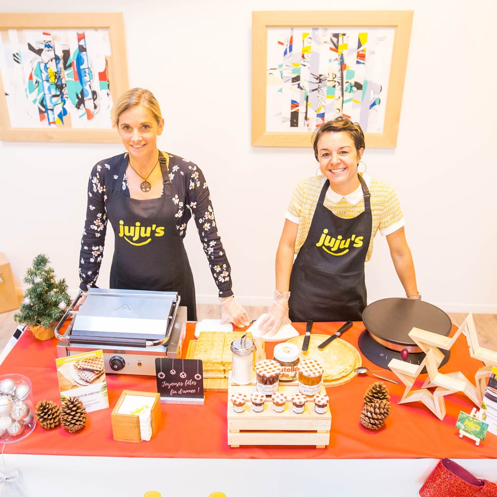 gouter de noel en entreprise