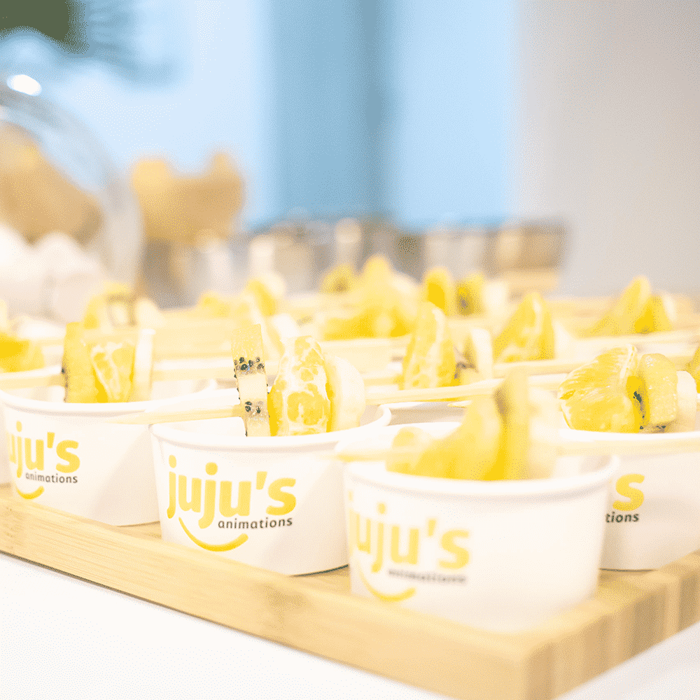 brochette de fruits juju's animations