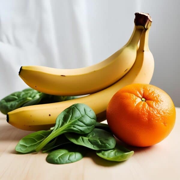 Recette smoothie Banane Epinard Orange