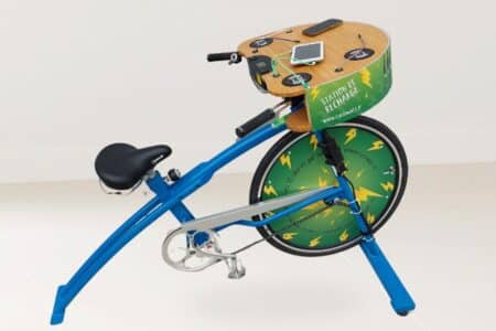 Animation Vélo chargeur - Cyclo chargeur