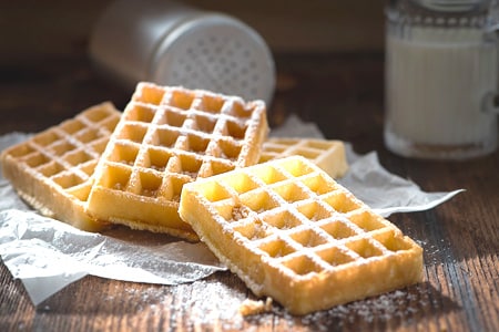 garnitire pour gaufre sucre