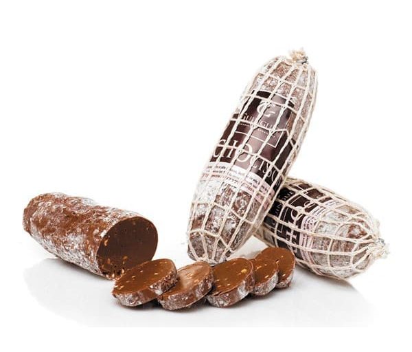 Saucisson au chocolat - Chocisson de la Maison Guinguet