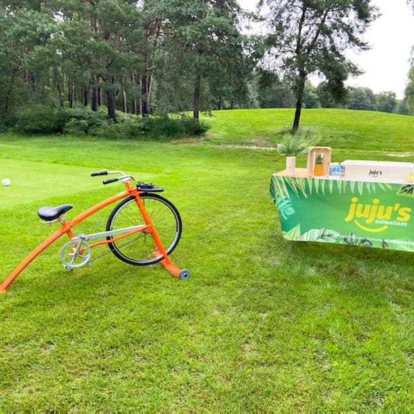 Animation vélo smoothie pour Audi - Golf champ de bataille à Le Neubourg