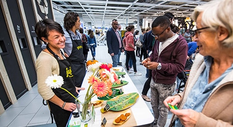 Juju's Activations Animations commerciales en magasin Ikea Dégustation culinaire en point de vente