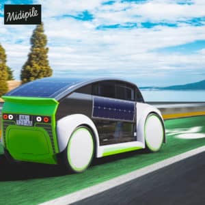 MIDIPILE - vélos à assistance électrique - voiture à pédales pour aller au travail