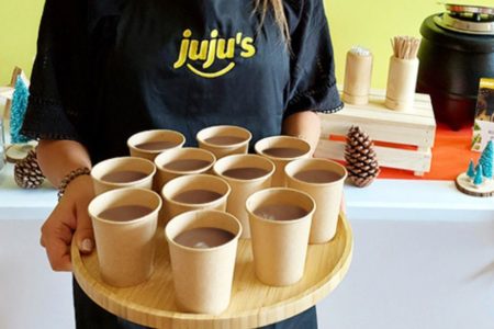 Animation chocolat chaud entreprise