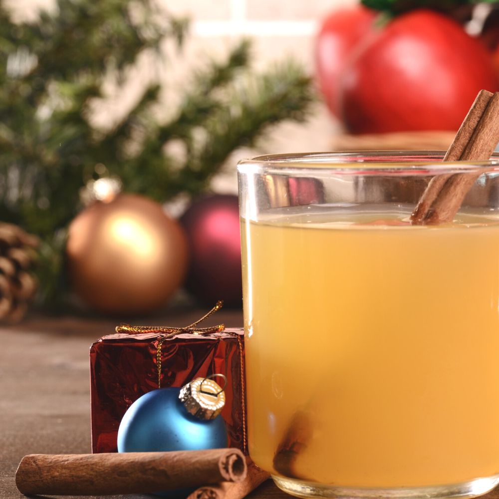 Animation jus de fruit chaud en entreprise pour évènement de Noel