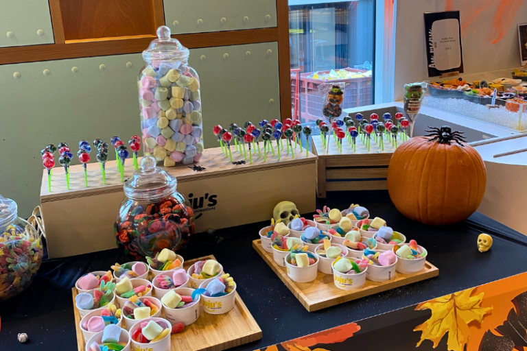 Animations bar à bonbons d'Halloween