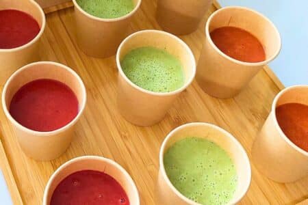 Animation Bar à Gaspachos et smoothies salés - Recettes
