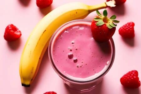 recettes smoothie rose