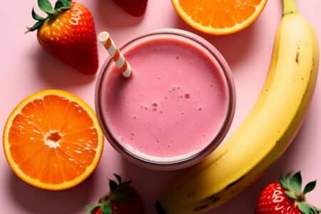 recettes smoothie rose
