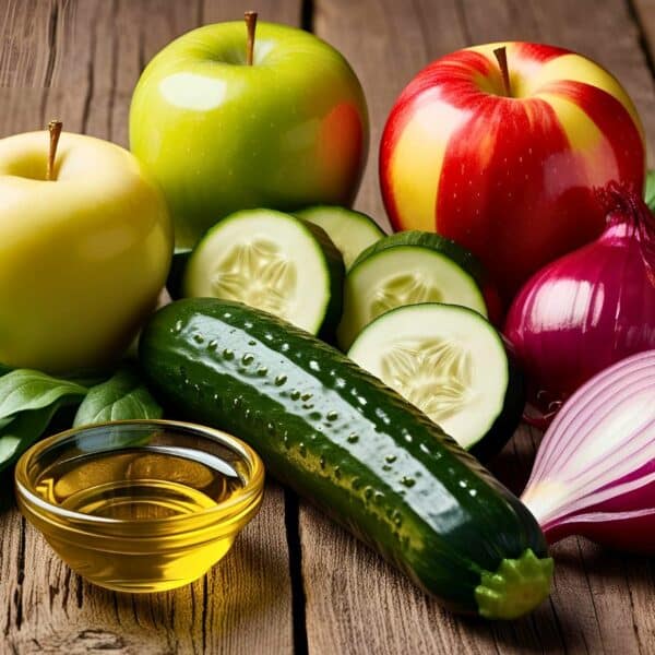 Recette smoothie salé Pomme courgette concombre