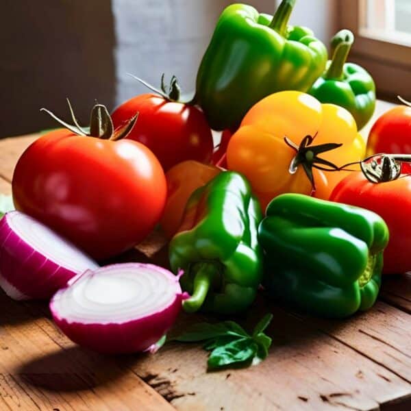 Recette smoothie salé Tomate poivron oignon