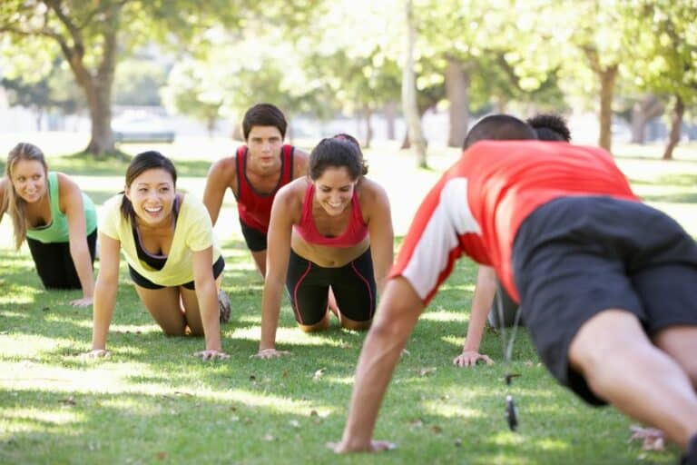 animations cohésion au travail bootcamp sportif