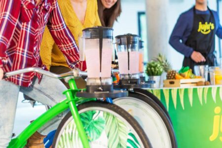 Animation milkshakes en entreprise