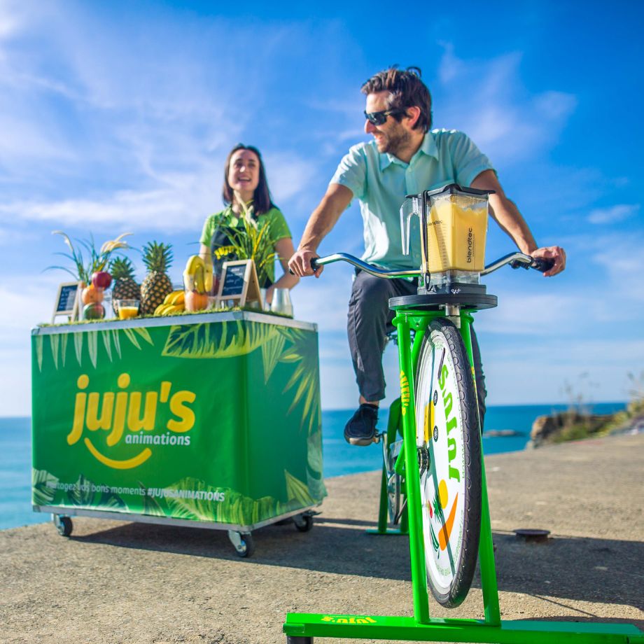 Animation Vélo smoothies