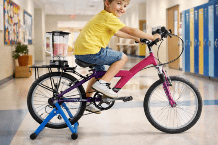 Vélo smoothie pour enfant